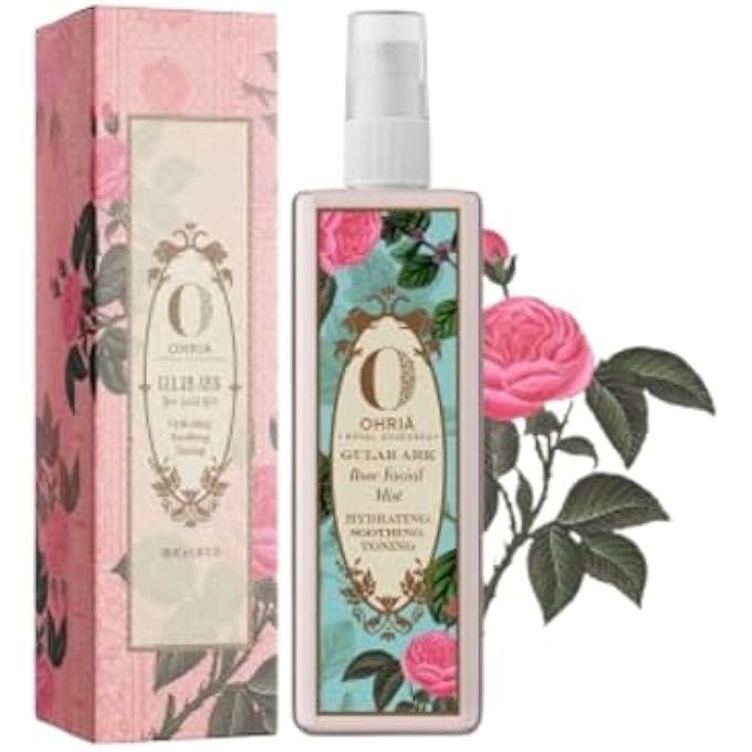 OHRIA AYURVEDA ROSE FACIAL MIST GULAAB ARK, 100ML - Image 1